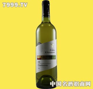 第五元素莎当尼干白葡萄酒产品属于酒类中的什么分类